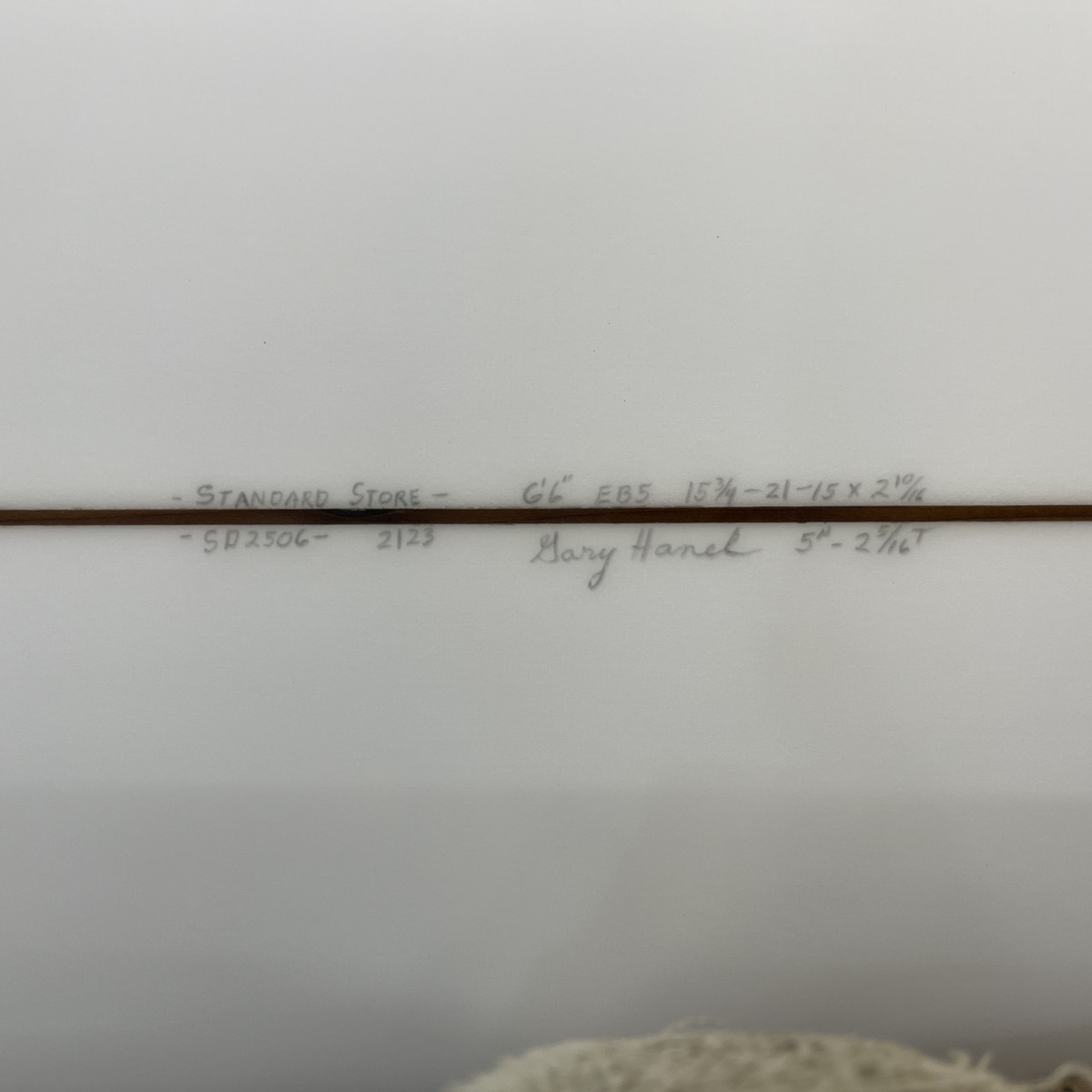 GARY HANEL / EGG BONZER FIVE 6`6