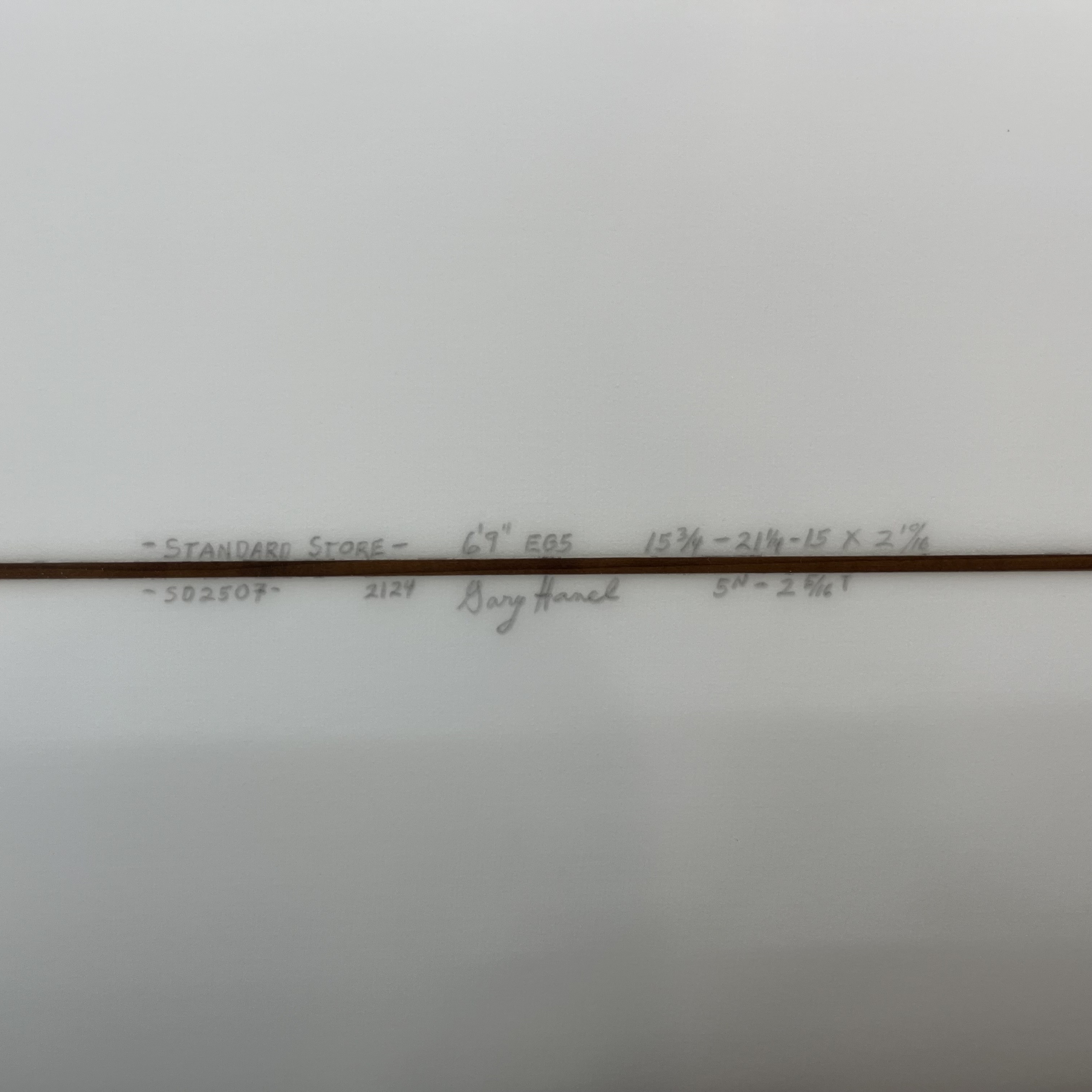 GARY HANEL / EGG BONZER FIVE 6`9