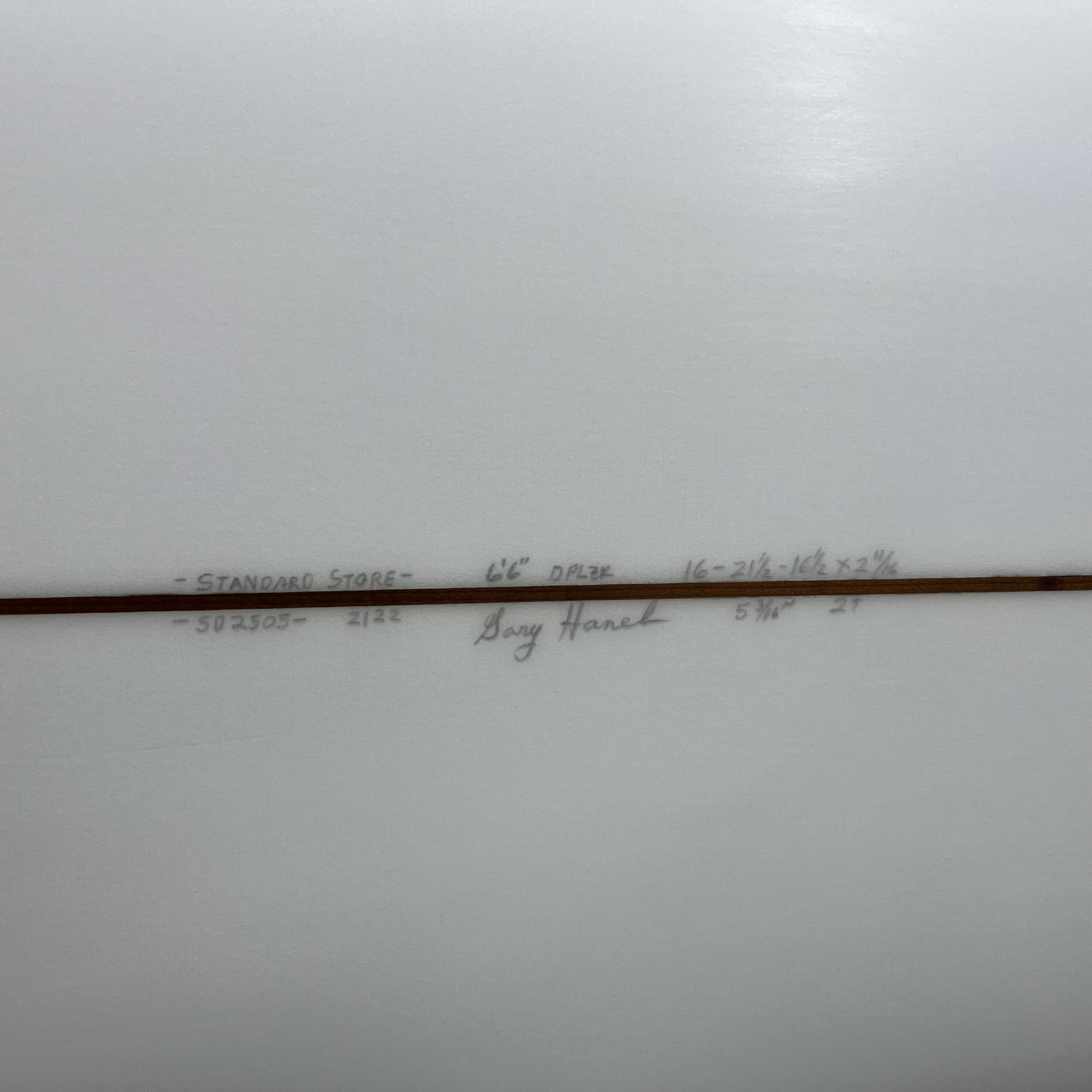 GARY HANEL / DIET PILZER 6`6