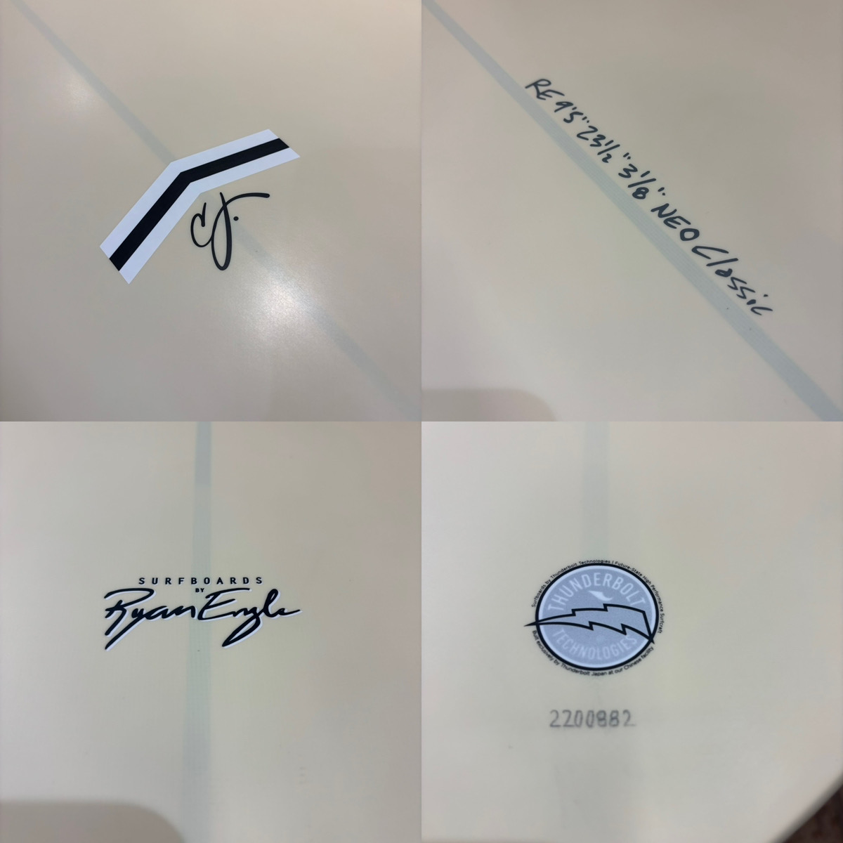 CJ NELSON DESIGNS × THUNDERBOLT / NEO CLASSIC 9`5