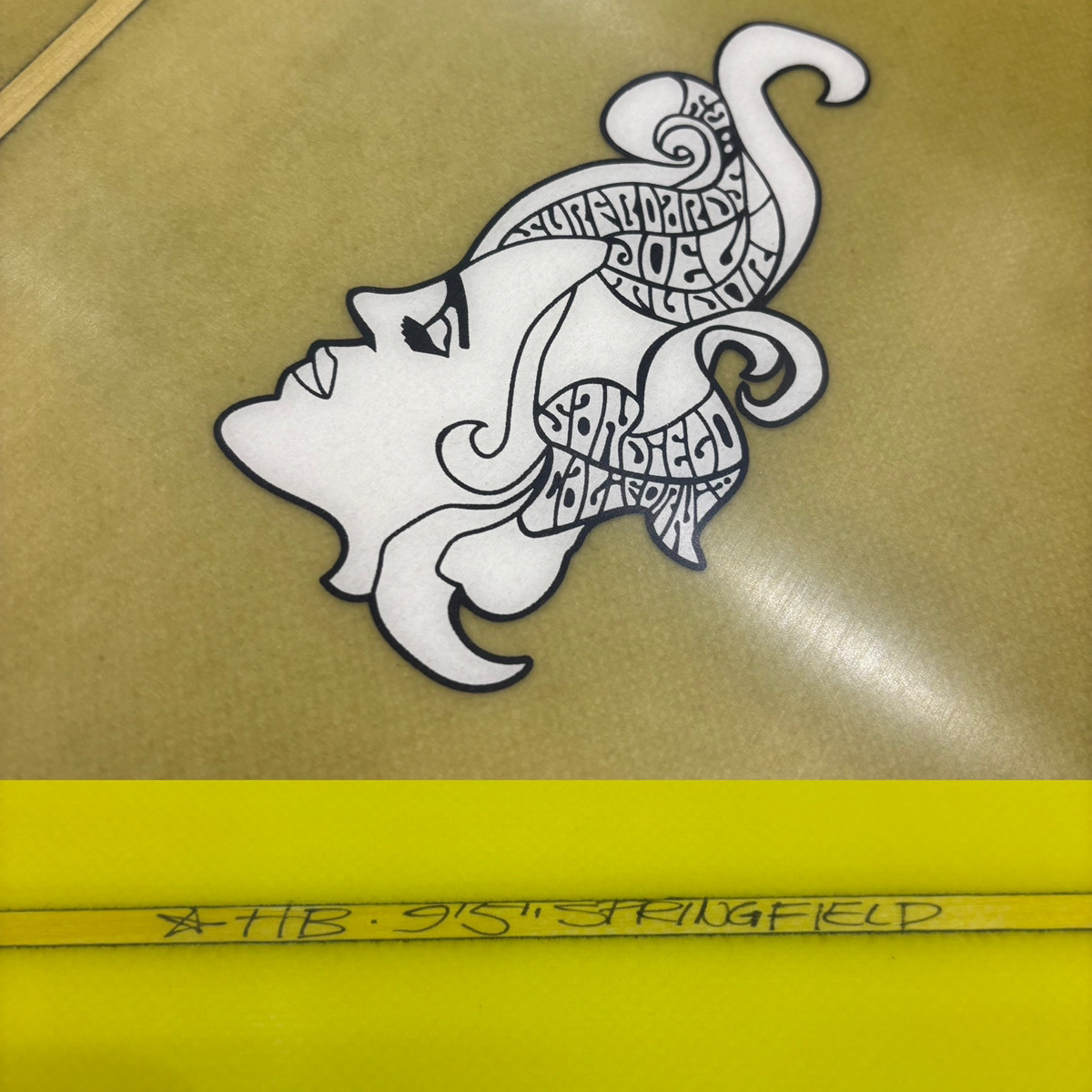 JOEL TUDOR SURFBOARDS / Spring Fieid 9`5 HANKBYZAK