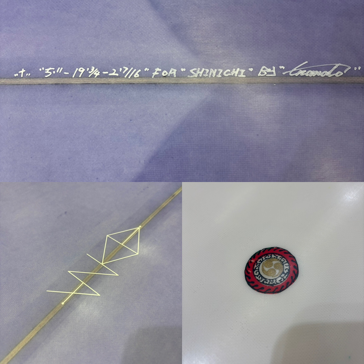 EDNA / CUSTOM TRY PIN 5`11