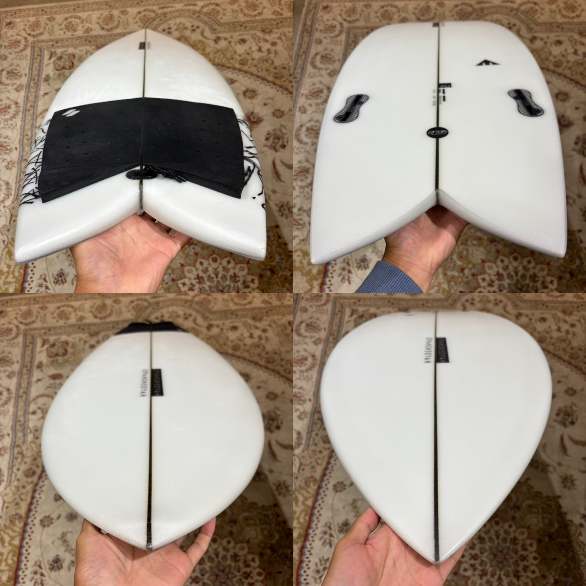 HAYDEN SHAPES / HYPTO KRYPTO TWIN 5`8