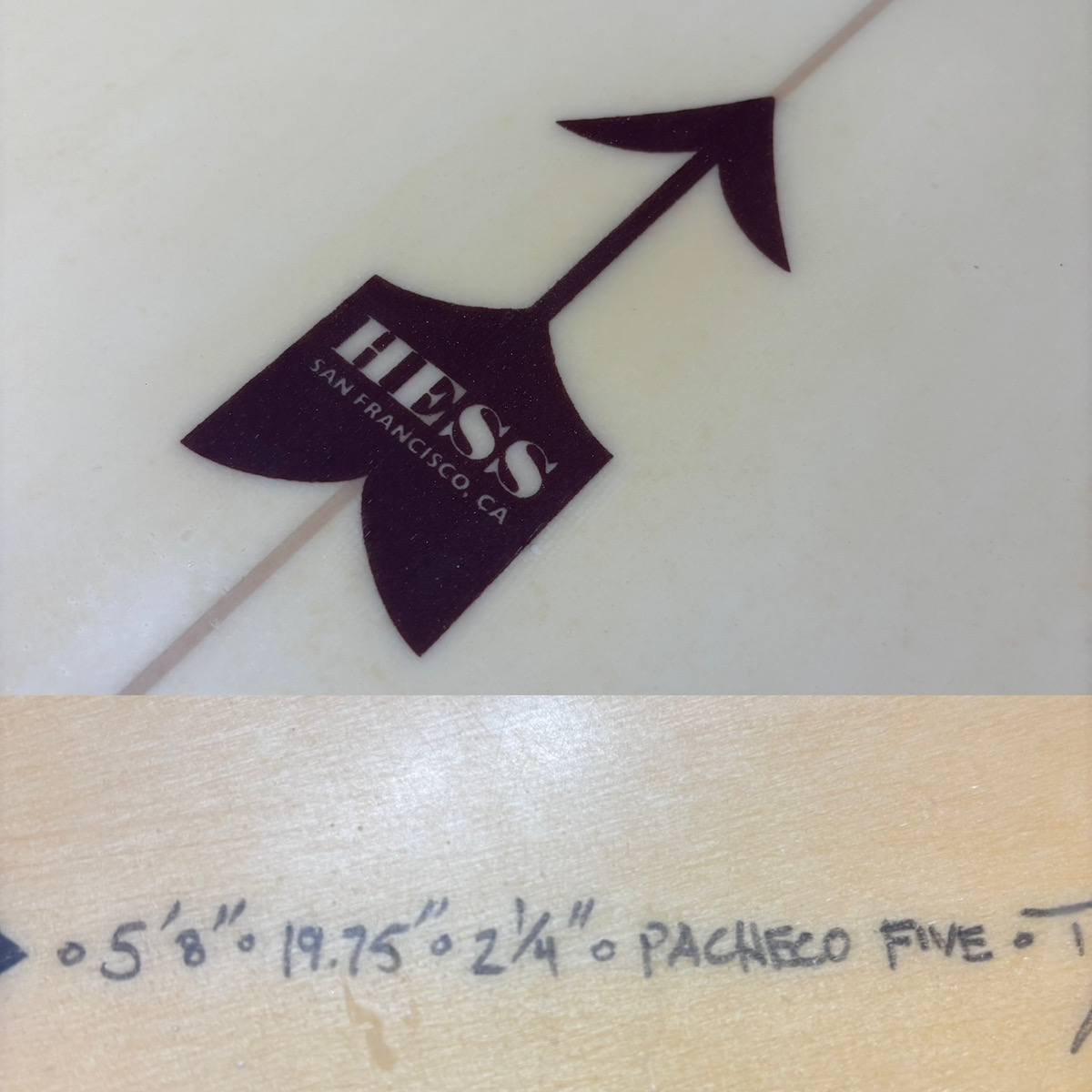 HESS / PACHECO FIVE 5`8