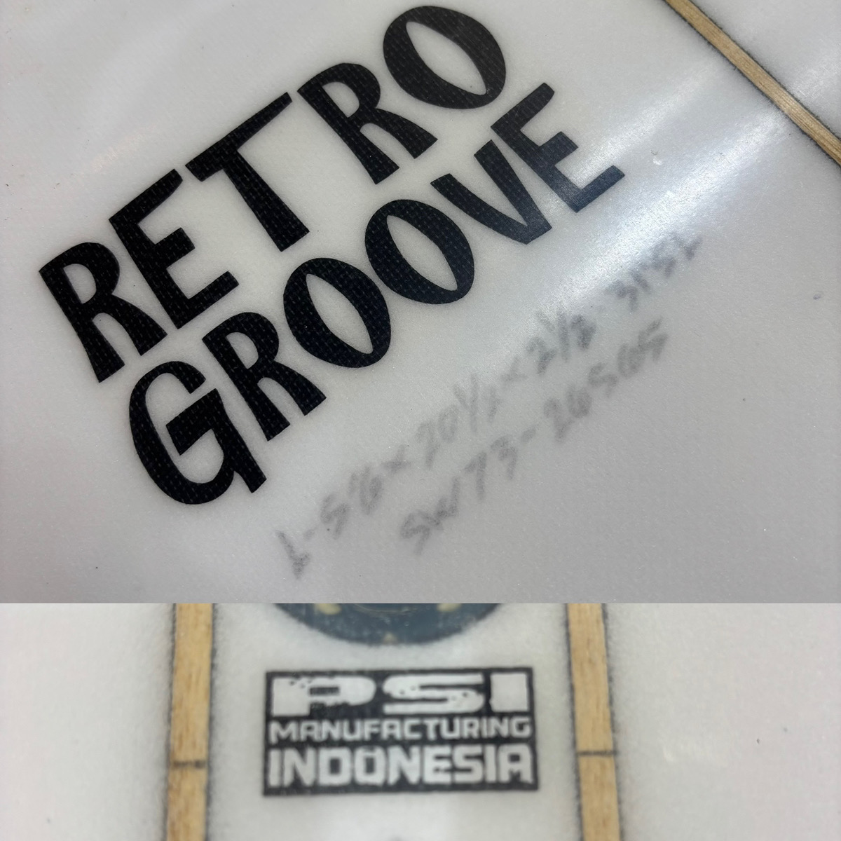 Retro Groove Surfboards / MOON SLAP DOUBLE STRINGER FISH 5`6