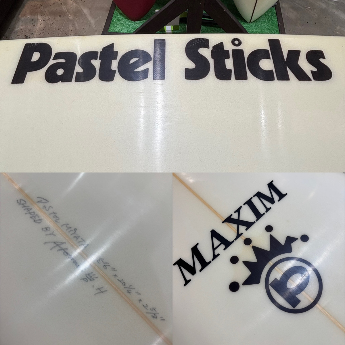 Pastel stick / CUSTOM 5`6 Shaped by Atomu.ph