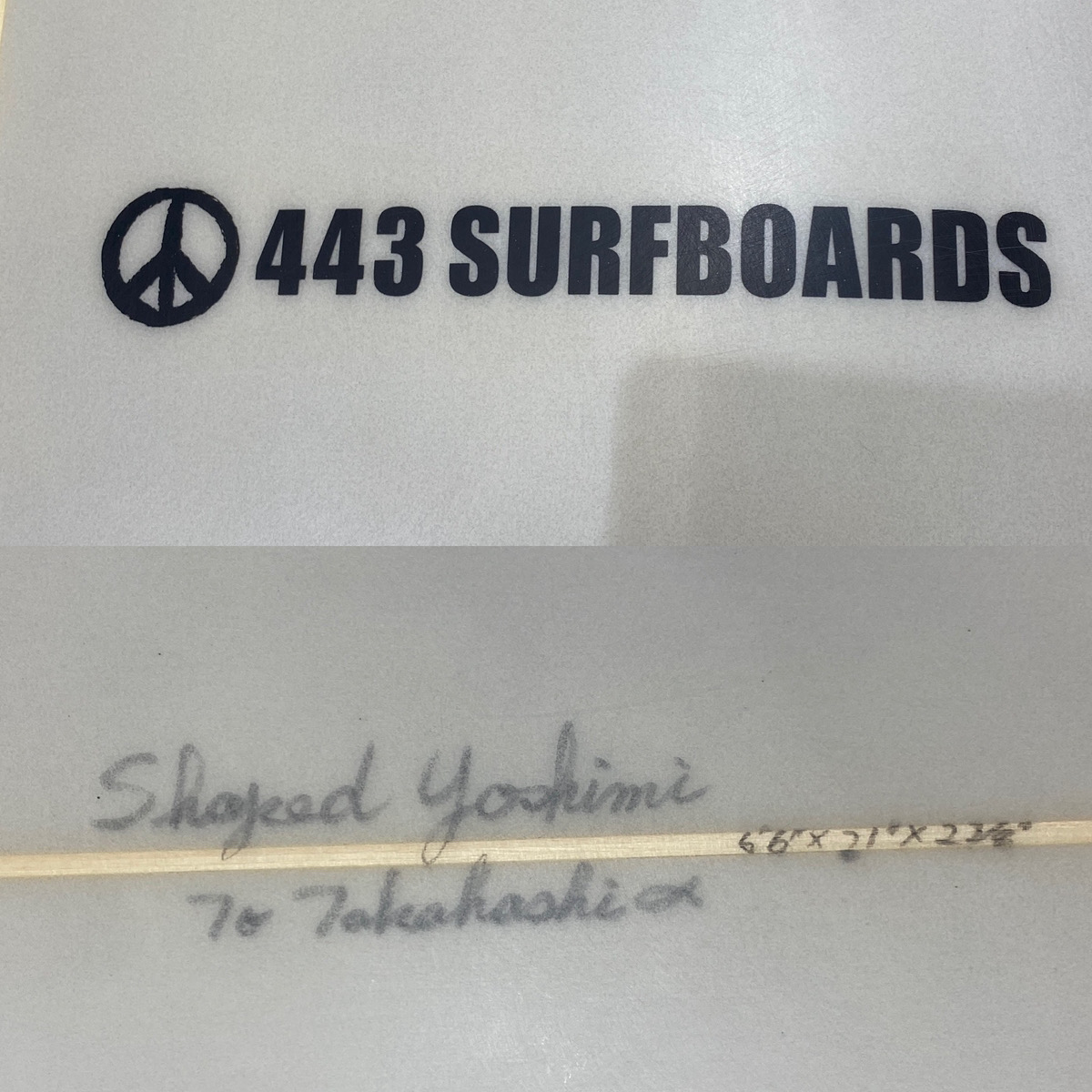 443 SURFBORADS / CUSTOM FISH 6`6