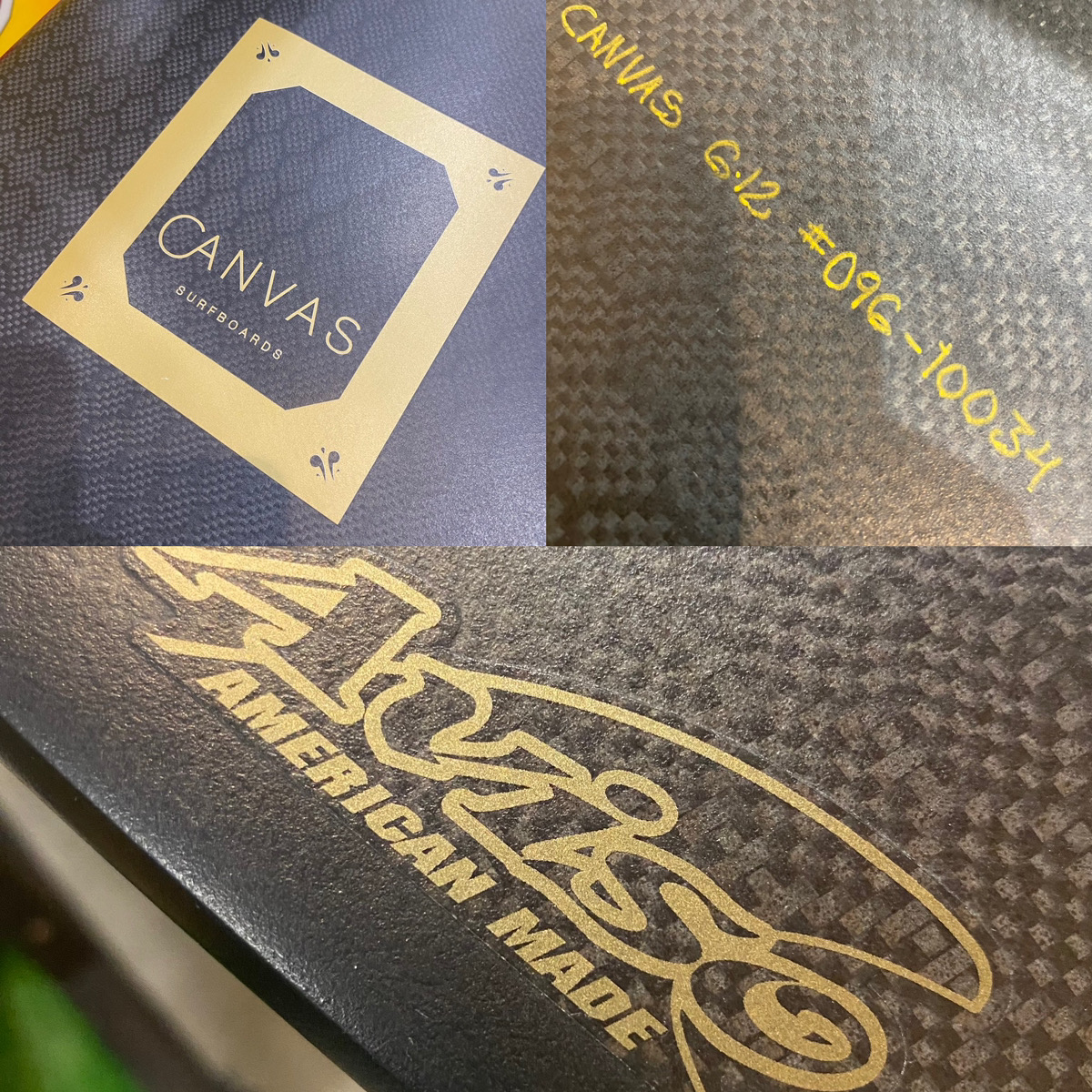 CANVAS / MINI NOSERIDER 6`12 AVISO社製 GOLD LABEL