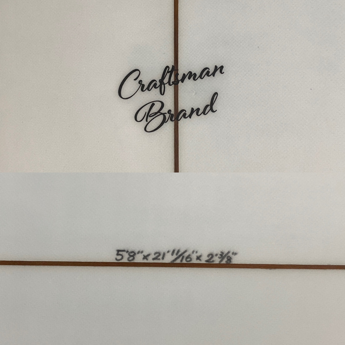 CRAFTSMAN BRAND / 5`8 FRYE FISH