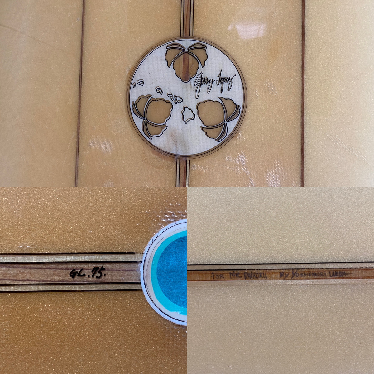 GERRY LOPES /  70`S Vintage 8`4 SEMI GUN Shapes by Yoshinori Ueda