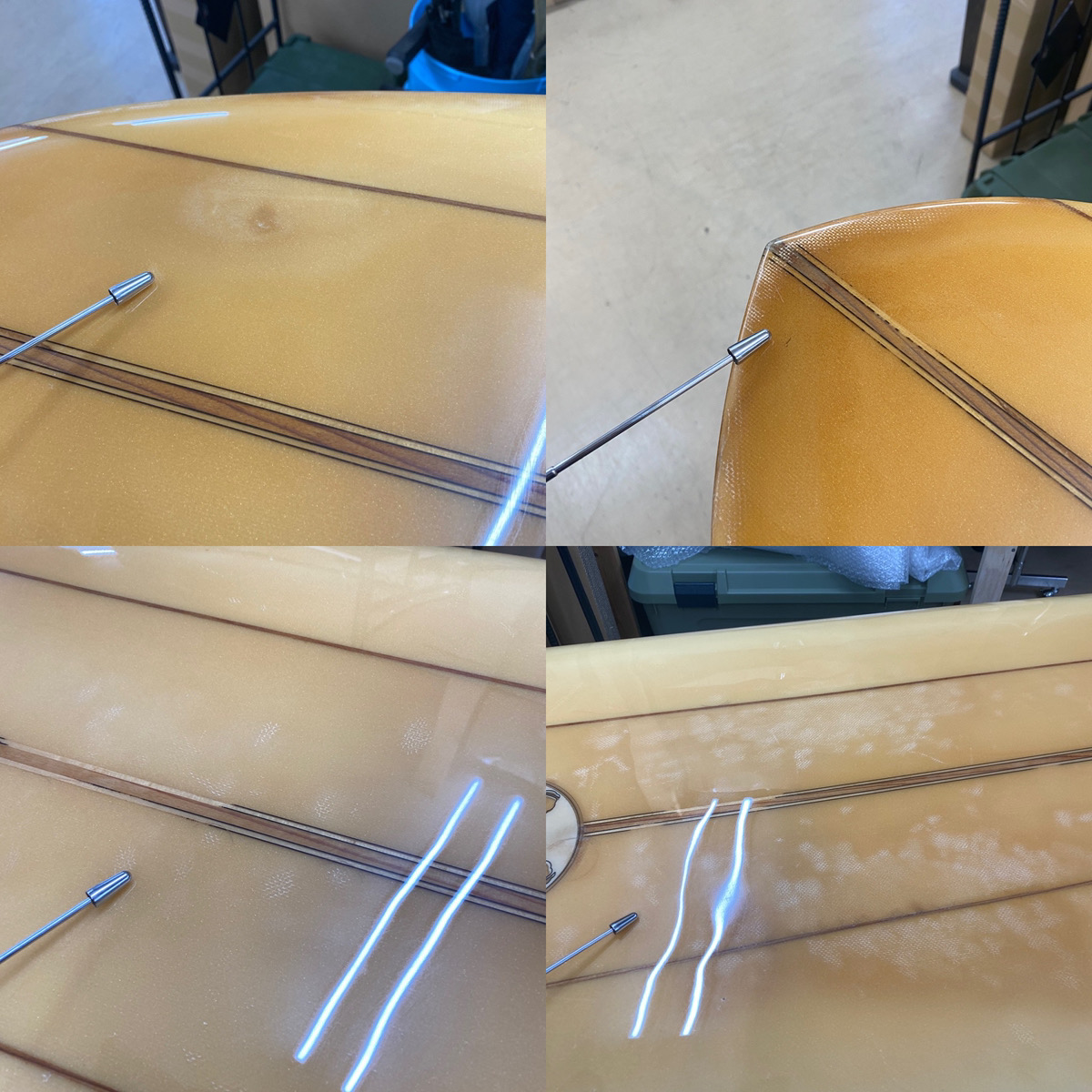 GERRY LOPES /  70`S Vintage 8`4 SEMI GUN Shapes by Yoshinori Ueda