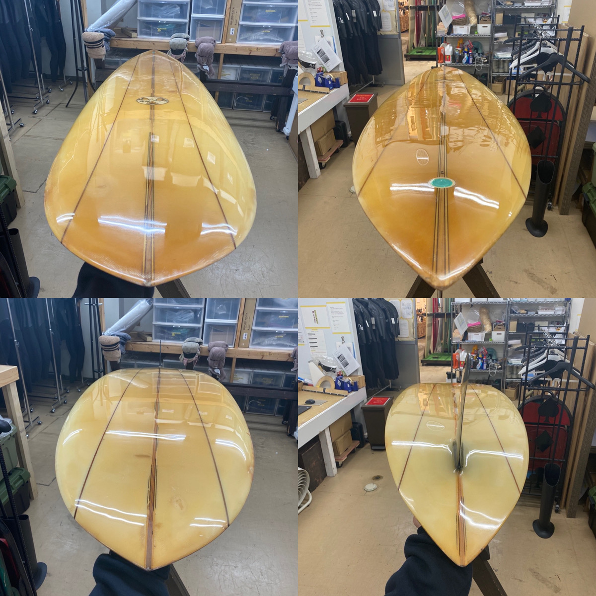 GERRY LOPES /  70`S Vintage 8`4 SEMI GUN Shapes by Yoshinori Ueda