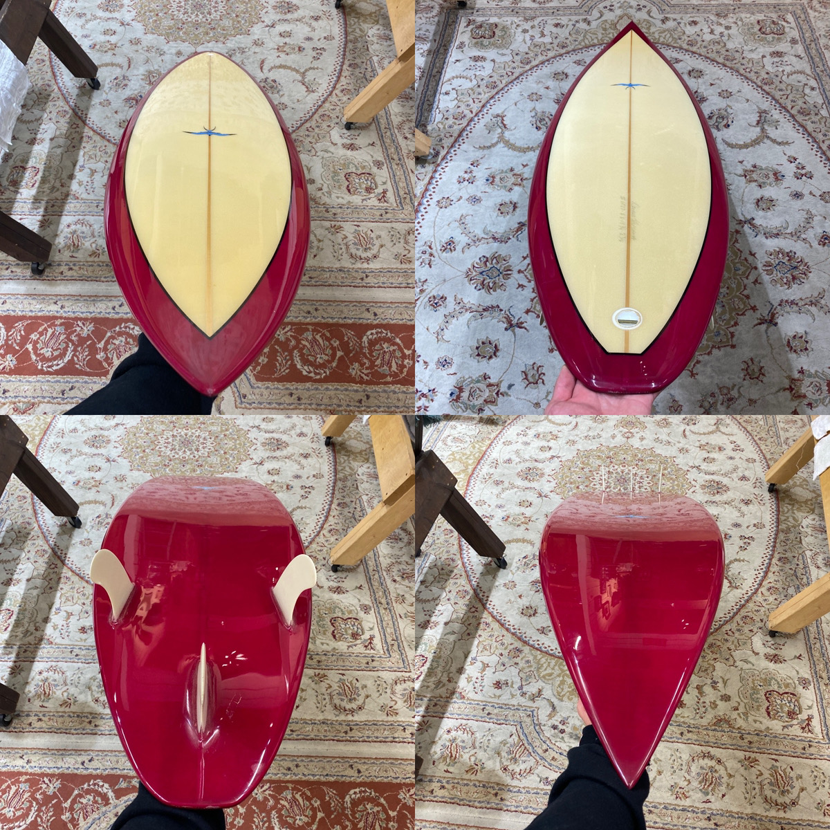 HAWAIIAN PRO DESIGN / 6`6 SEMI GUN Shaped By Donald Takayama