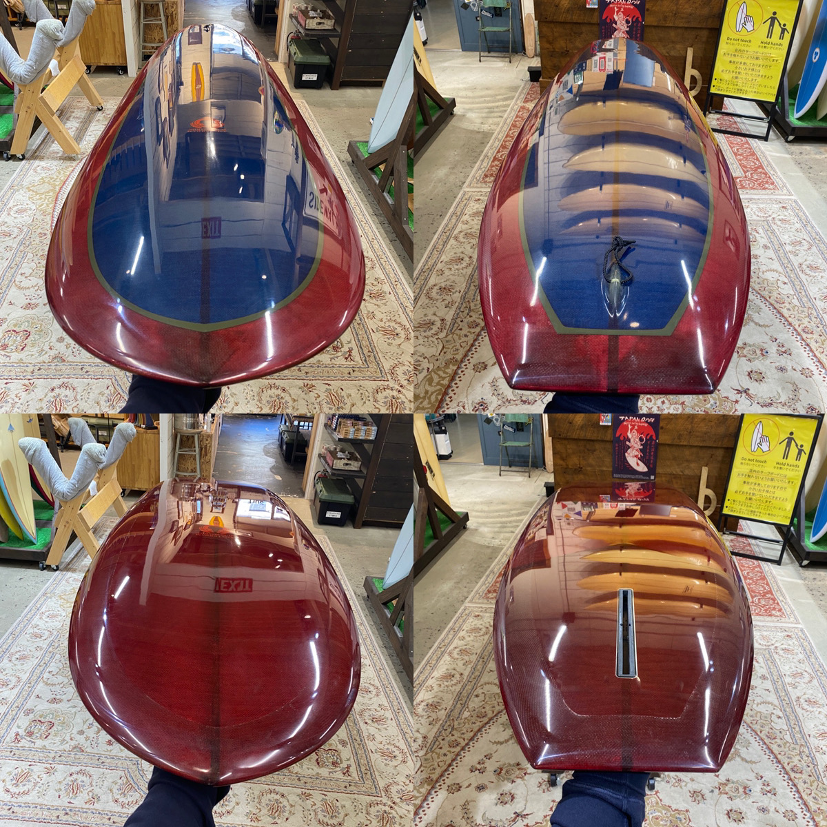 AMSTERDAM SURFBOARDS / 9`6 CLASSIC SQUARE by Bill Shrosbee