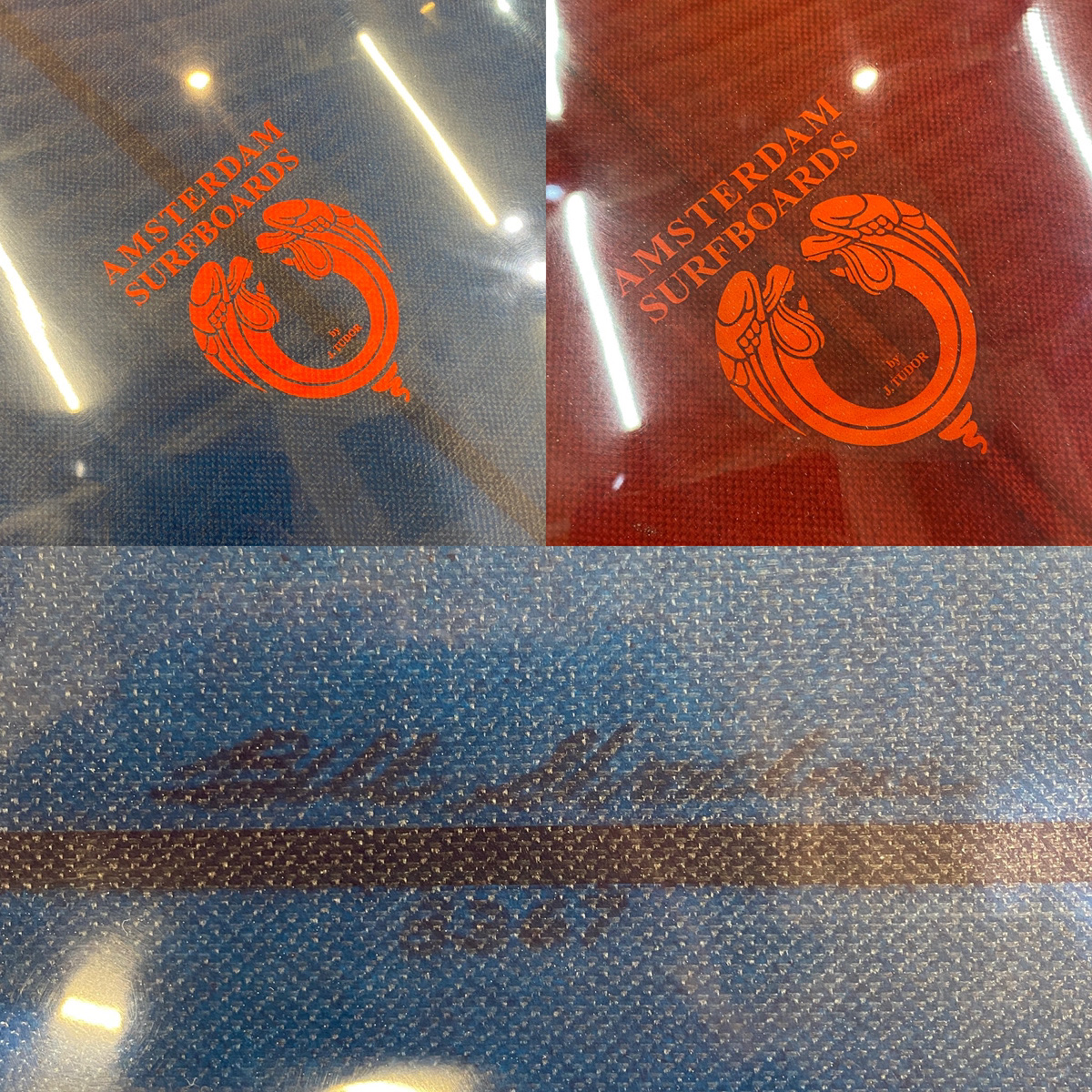 AMSTERDAM SURFBOARDS / 9`6 CLASSIC SQUARE by Bill Shrosbee