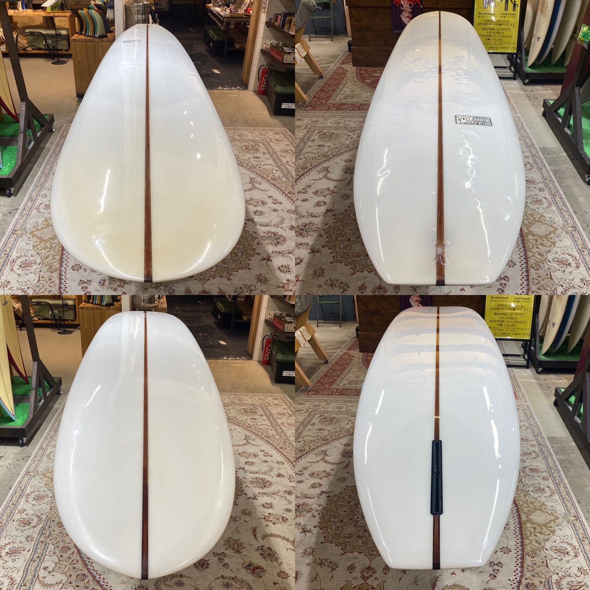 JOEL TUDOR SURFBOARD / 9`4 Blue Messiah shaped by HANK BAZAK