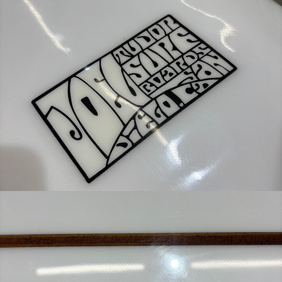 JOEL TUDOR SURFBOARD / 9`4 Blue Messiah shaped by HANK BAZAK