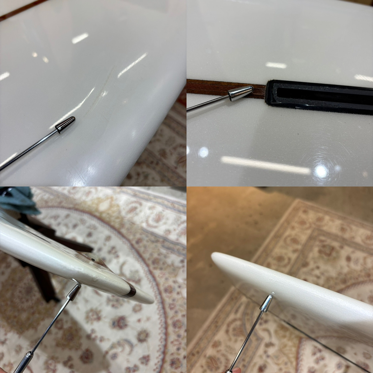 JOEL TUDOR SURFBOARD / 9`4 Blue Messiah shaped by HANK BAZAK