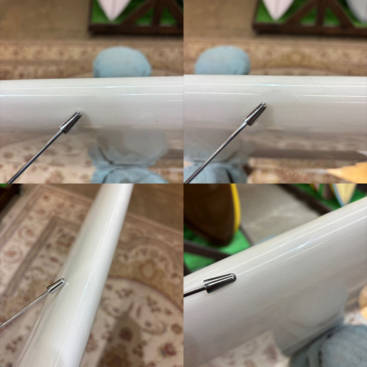 JOEL TUDOR SURFBOARD / 9`4 Blue Messiah shaped by HANK BAZAK