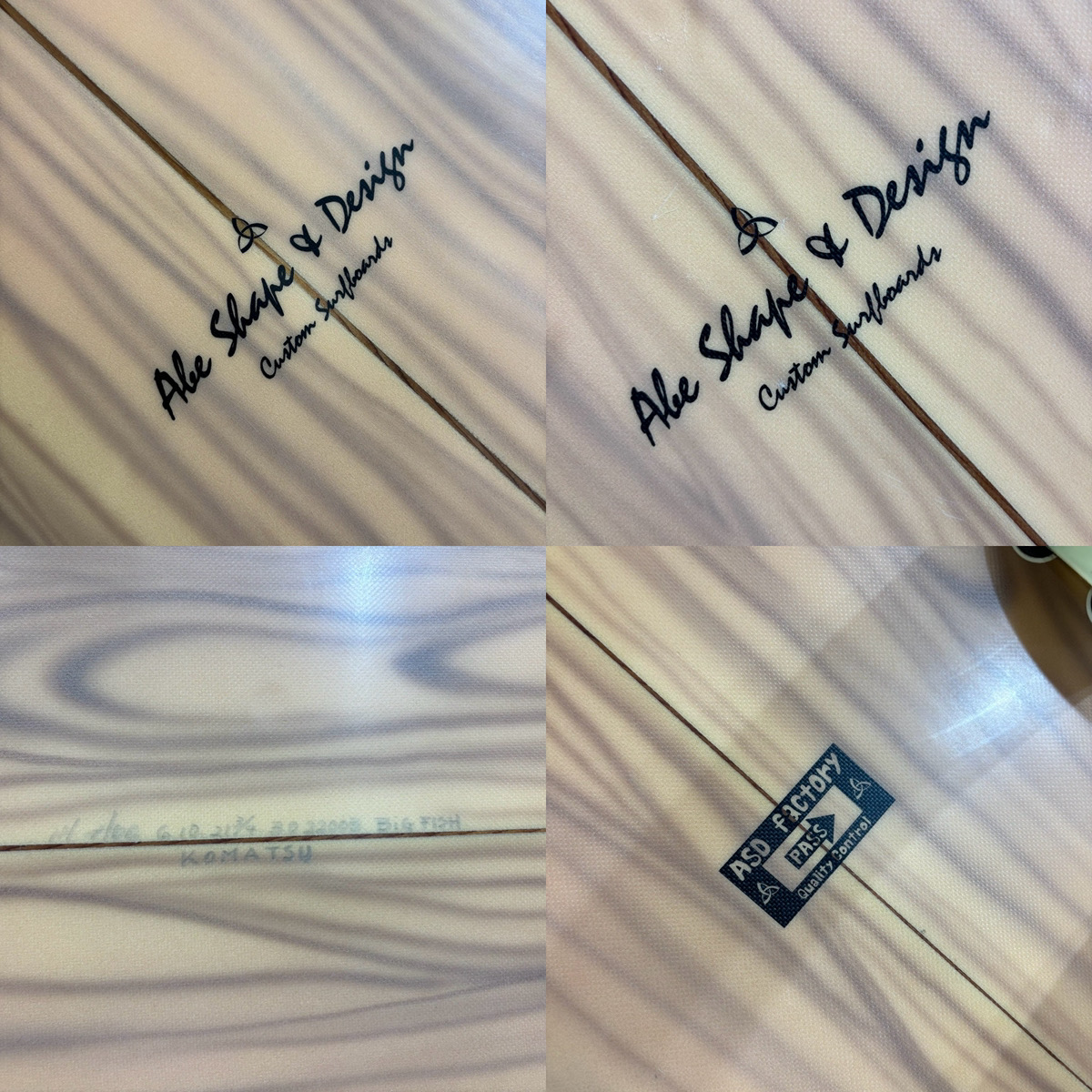 ABE SHAPE & DESIGN / 6`10 CUSTOM QUAD