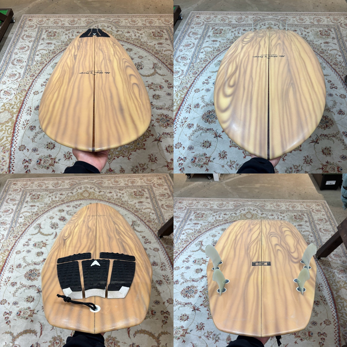 ABE SHAPE & DESIGN / 6`10 CUSTOM QUAD