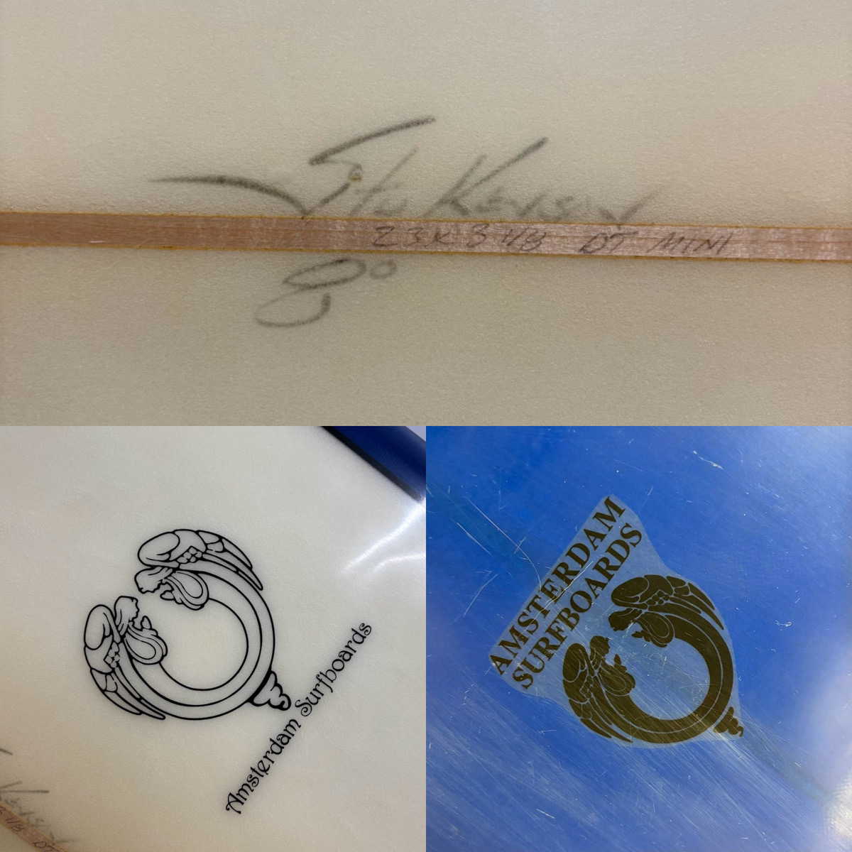 AMSTERDAM SURFBOARDS / 8`0 DT MINI shaped by Stu kenson