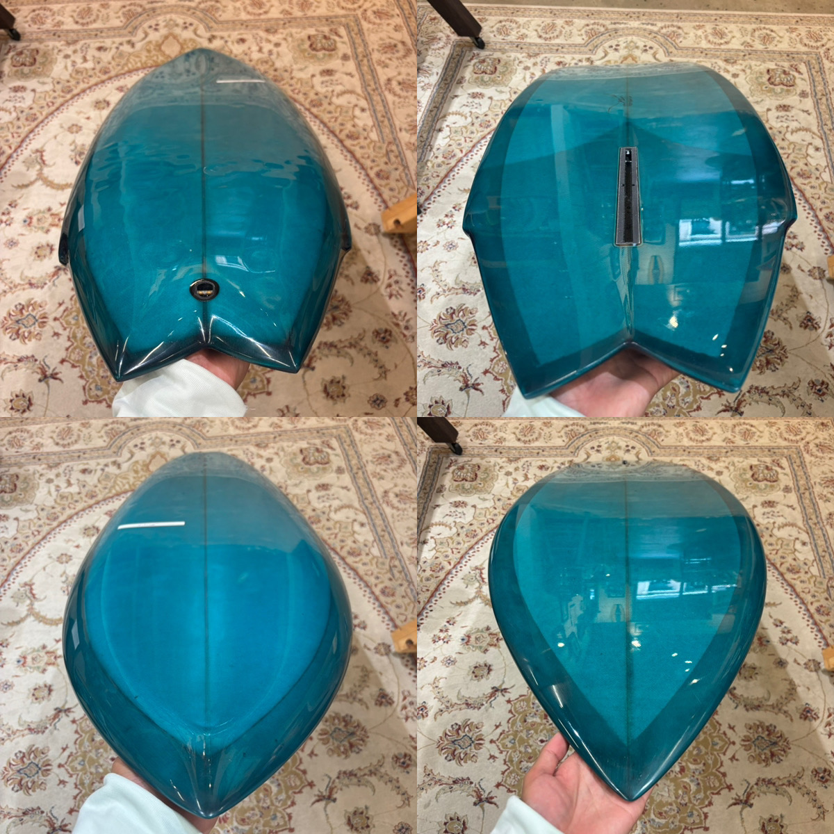 YU SURF CLASSIC / 6'3 WING SWALLOW SINGLE shaped by YU