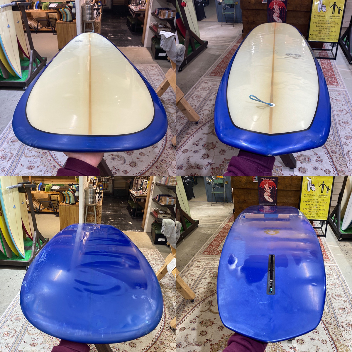 AMSTERDAM SURFBOARDS / 8`0 DT MINI shaped by Stu kenson
