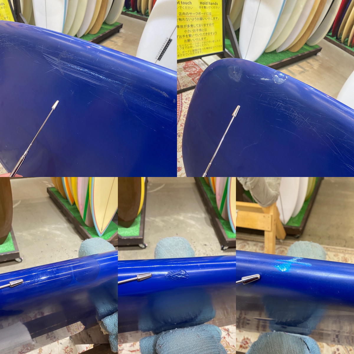 AMSTERDAM SURFBOARDS / 8`0 DT MINI shaped by Stu kenson