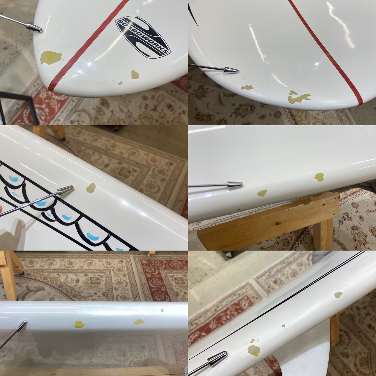 STEWART / PIN TAIL PRO 9`0 BOARDWORK社製（モールドボード）