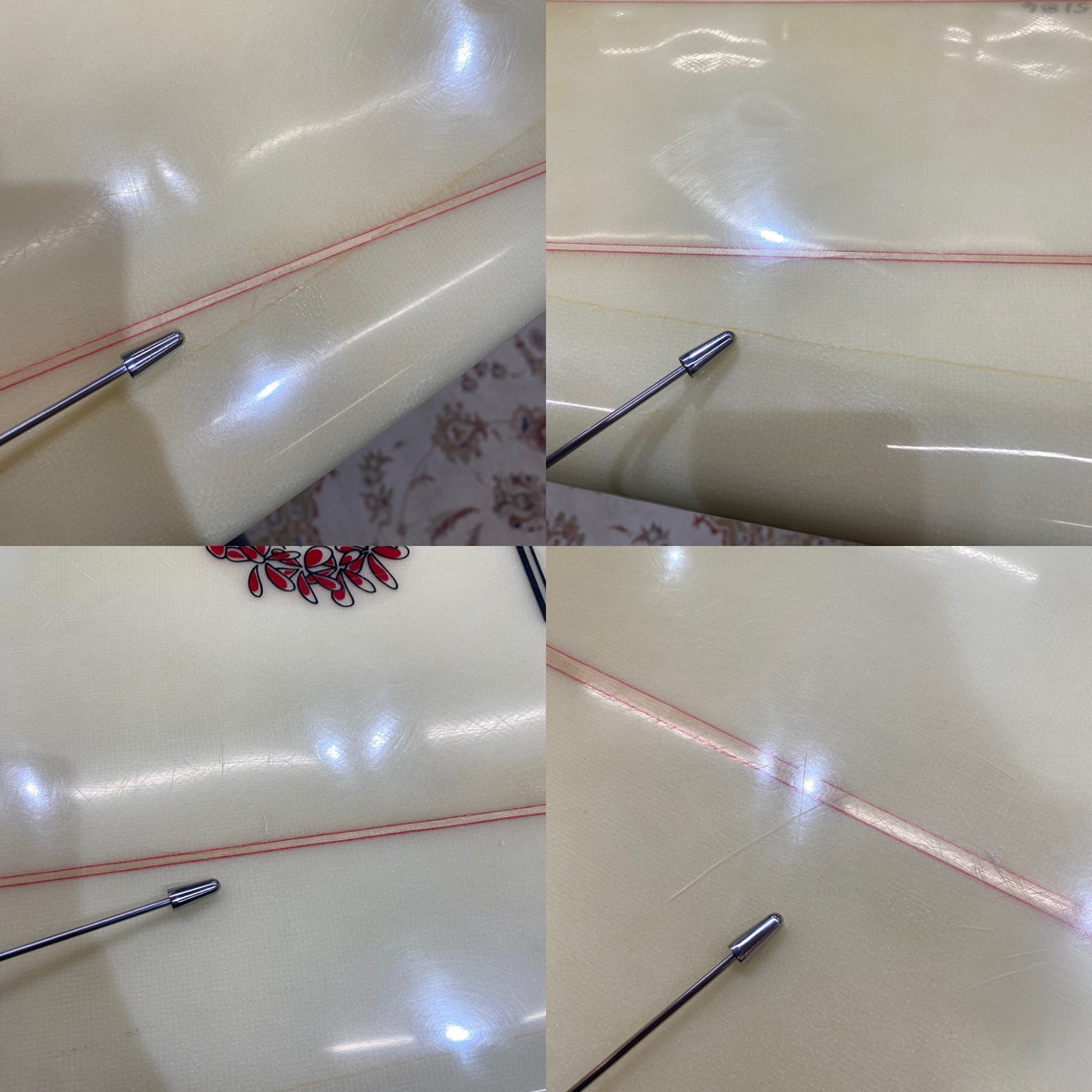 SURFBOARD HAWAII / 90`S Vintage LOG Shaped by Dick Brewer