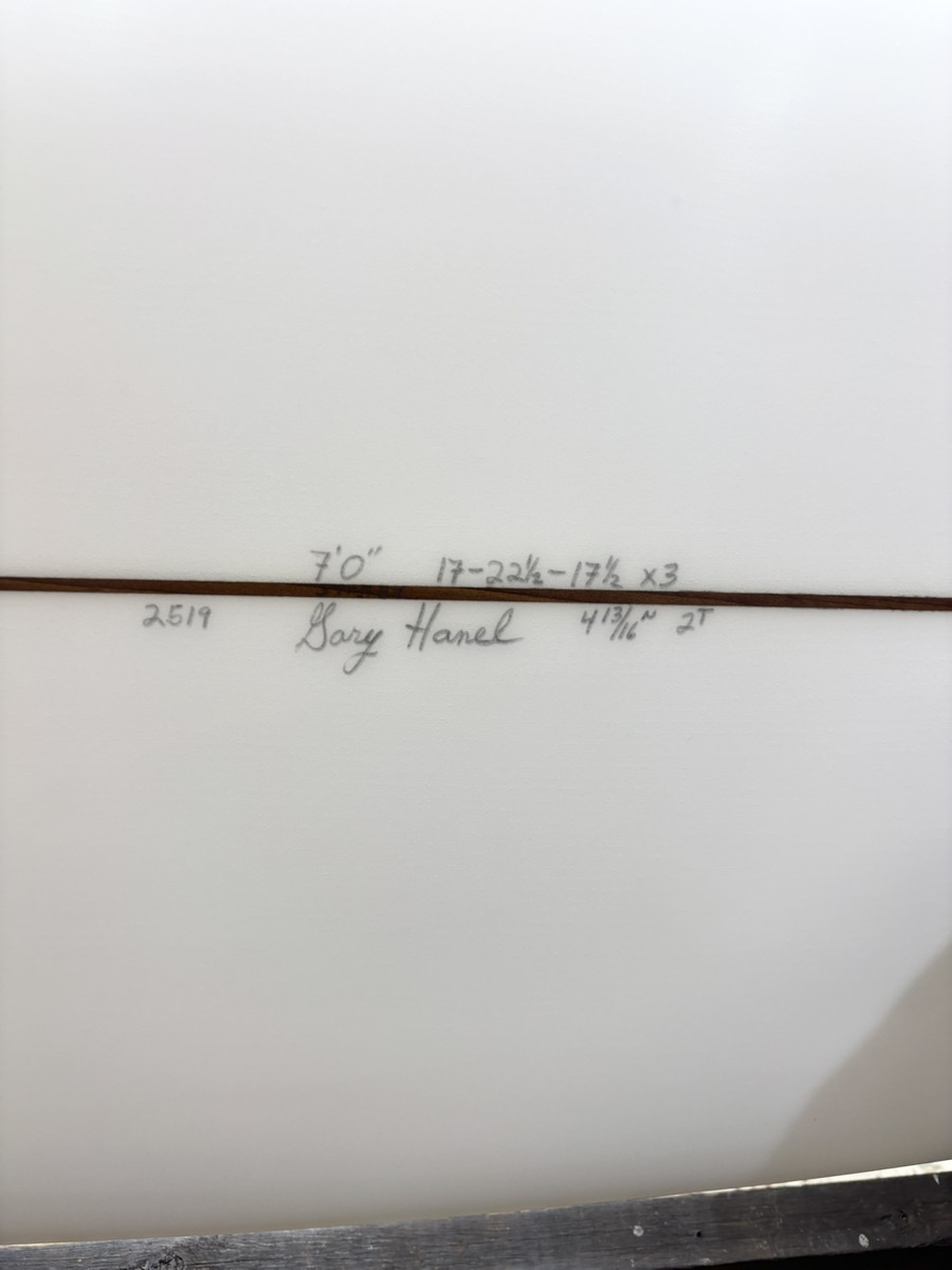 GARY HANEL / 7`0 STUBBY HULL