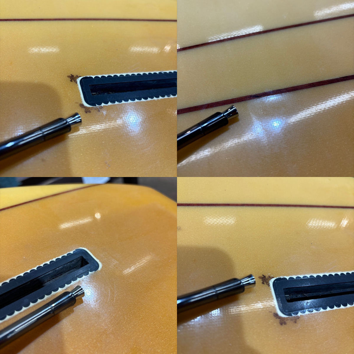 A1 SURFBOARDS / 10`0 CUSTM VINTAGE LOG
