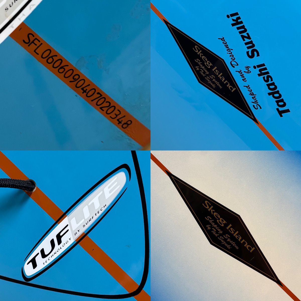 SKEG ISLAND / 9`4 Competition Surftech