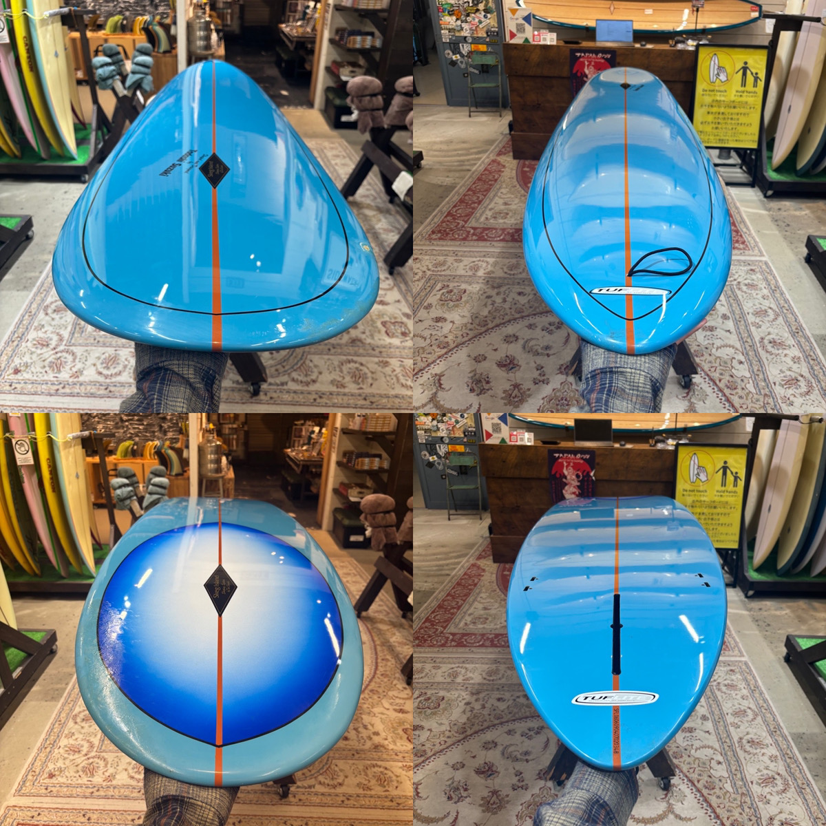 SKEG ISLAND / 9`4 Competition Surftech