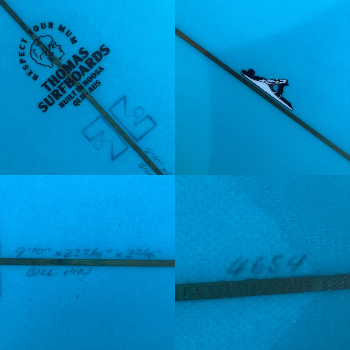 THOMAS SURFBOARDS / 9`10 BILL PIN