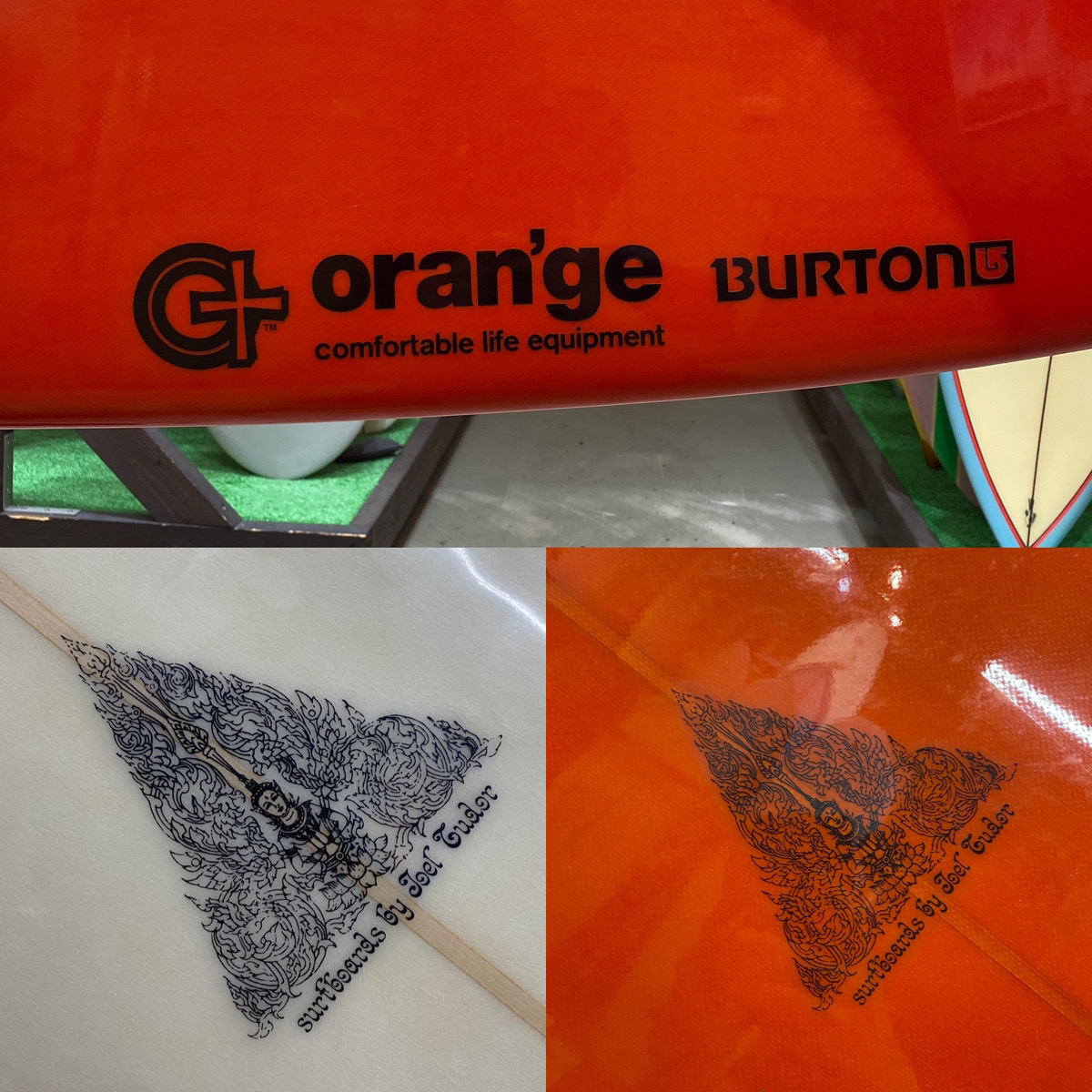 JOEL TUDOR SURFBOARD / 9`5 PAPA JOE DIAMOND