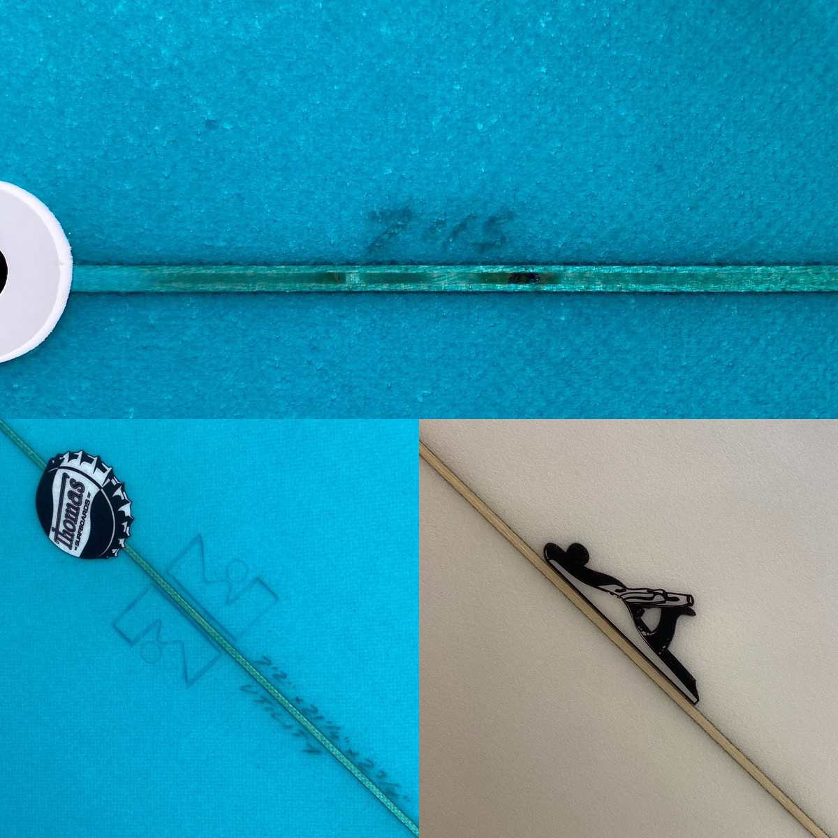 THOMAS SURFBOARDS / 7`2 UTILTY MID