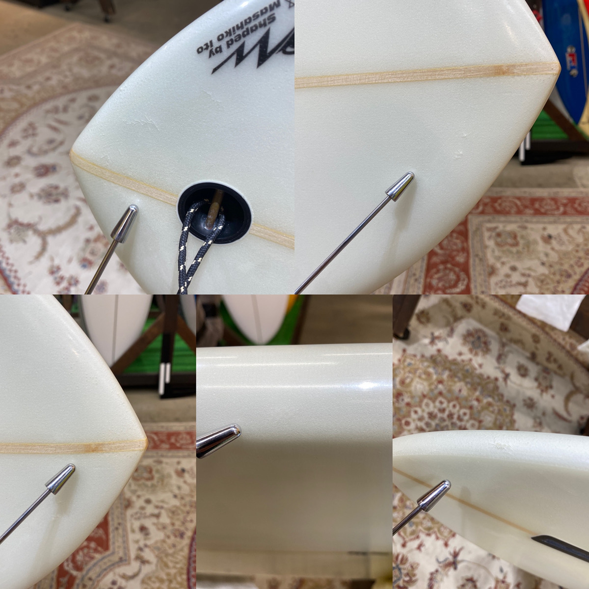 CORNER STONE SURFBOARDS / 7`8 DINO Shaped By MASAHIKO ITO
