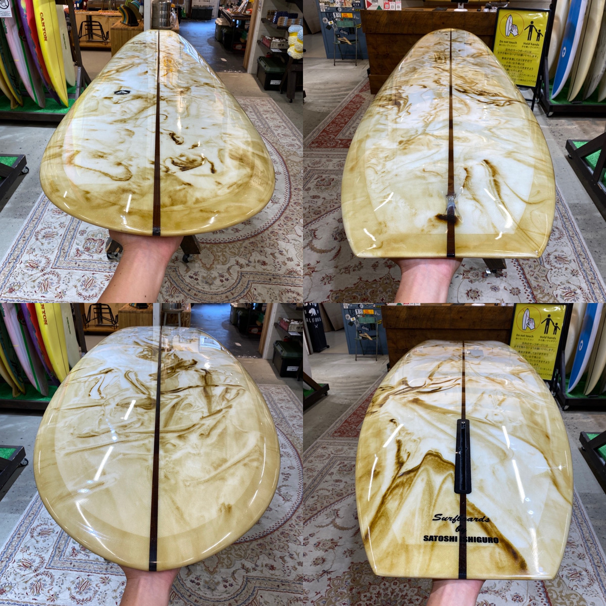 SATYA SURFBOARDS / 9`6 Custom Shaped by Satoshi Ishiguro