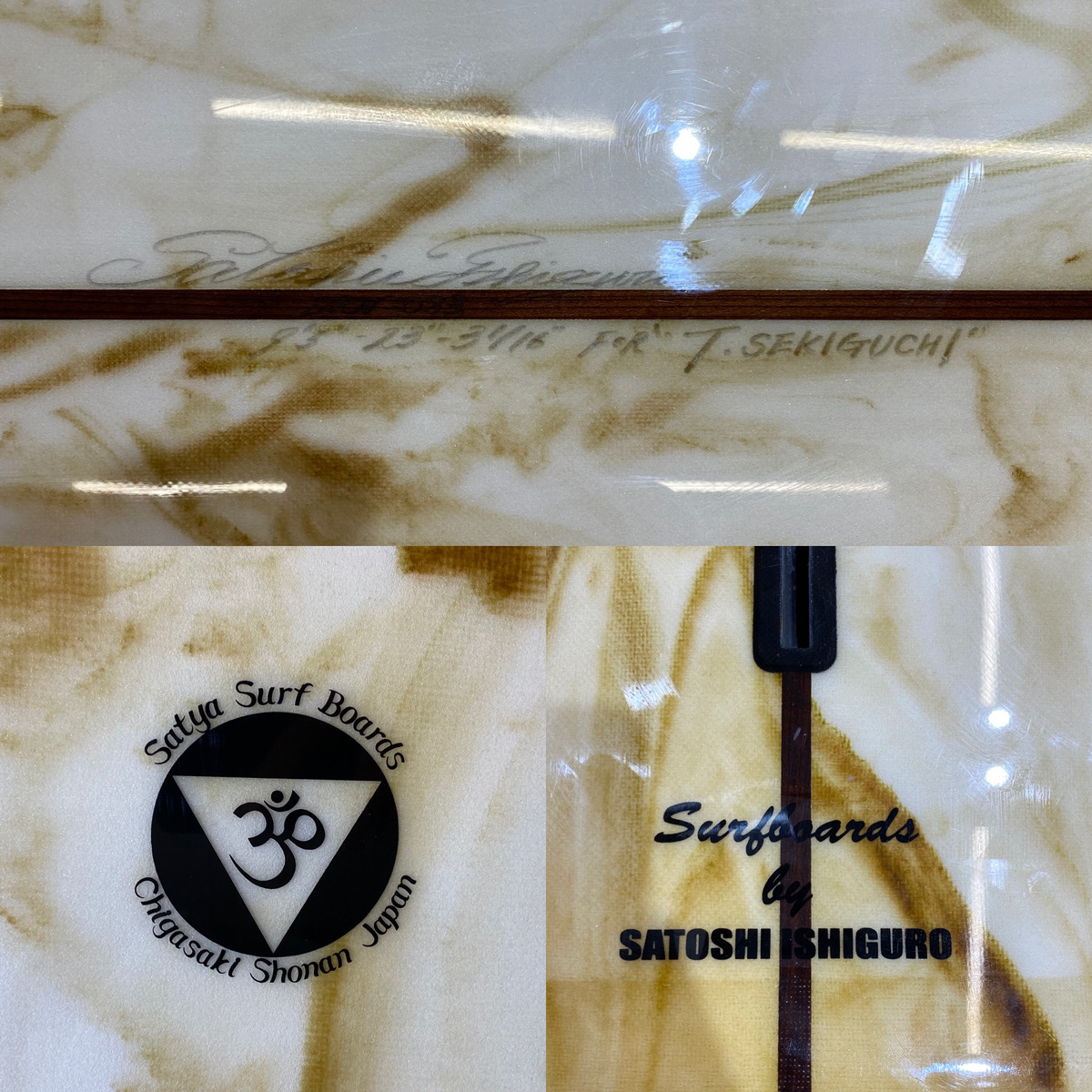 SATYA SURFBOARDS / 9`6 Custom Shaped by Satoshi Ishiguro