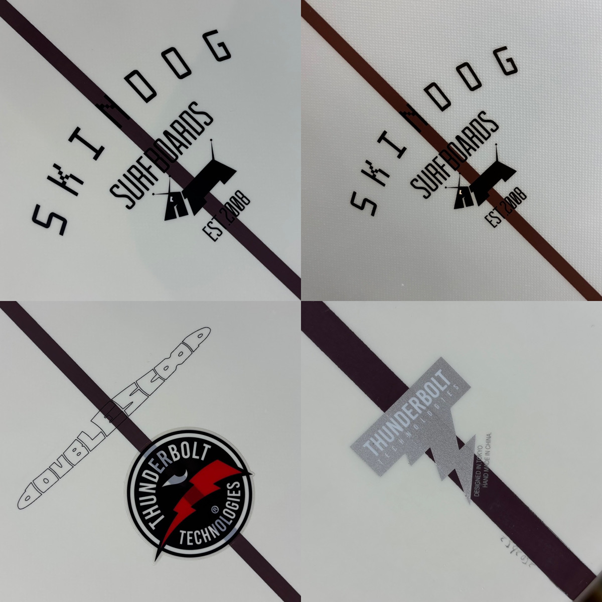 SKIN DOG × THUNDERBOLT / 9`6 OG DOUBLE SCOOP