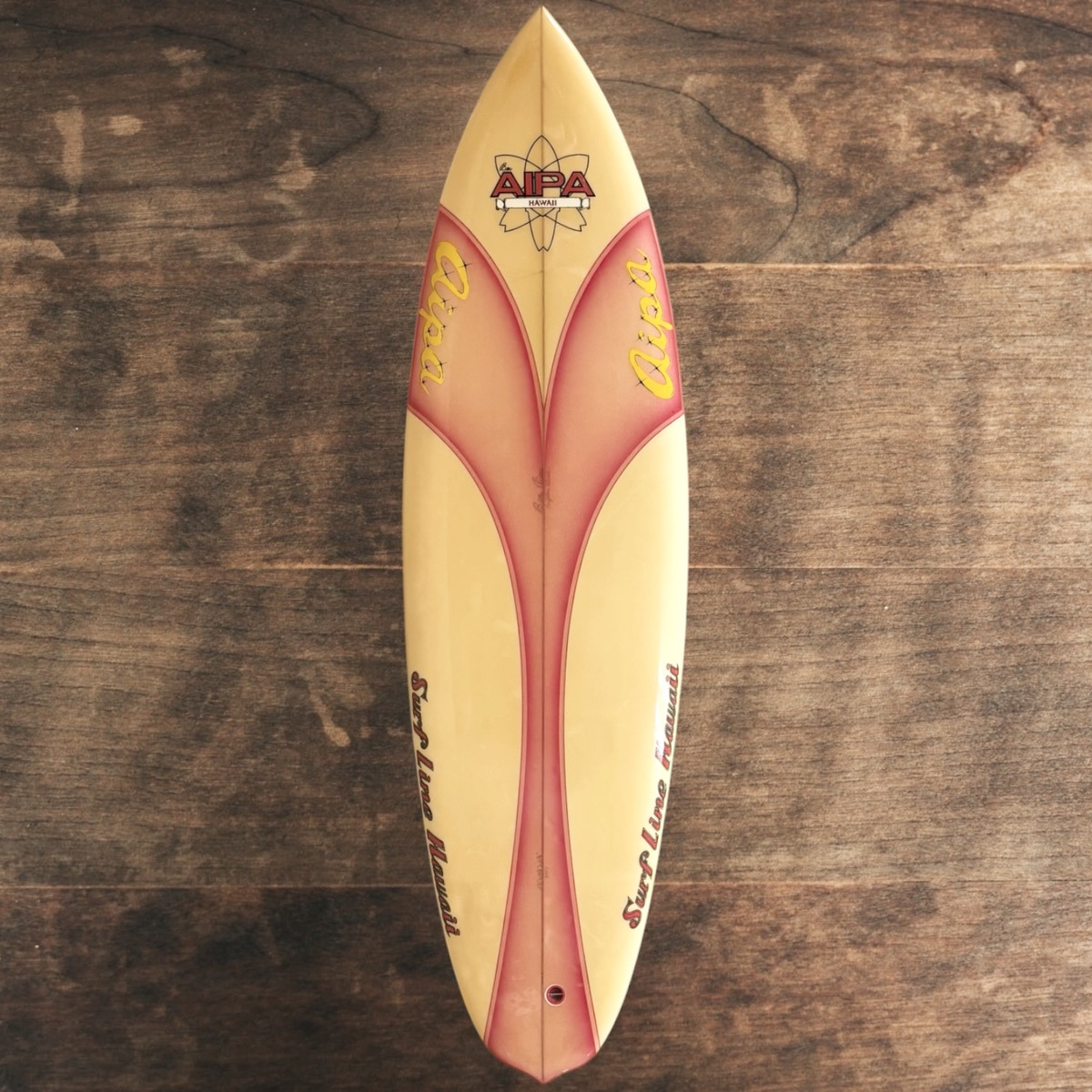SURF LINE HAWAII BEN AIPA / Surf Line Hawaii Ben Aipa / 70`S Vintage Twin Pin 5`11 Shaped by Ben Aipa