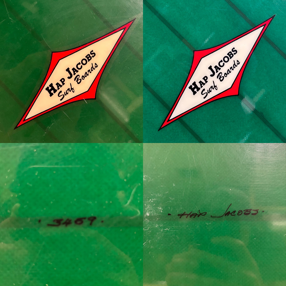 HAP JACOBS / 9`6 CLASSIC NOSE LIDER Shaped By HAP JACOBS
