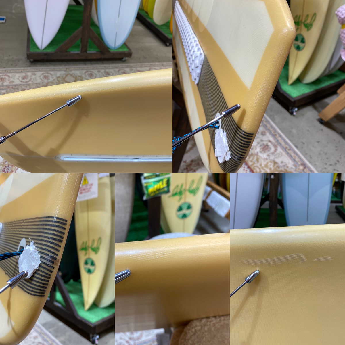 Nectar Surfboards / 8`1 Flash BOMB EPS asymmetry