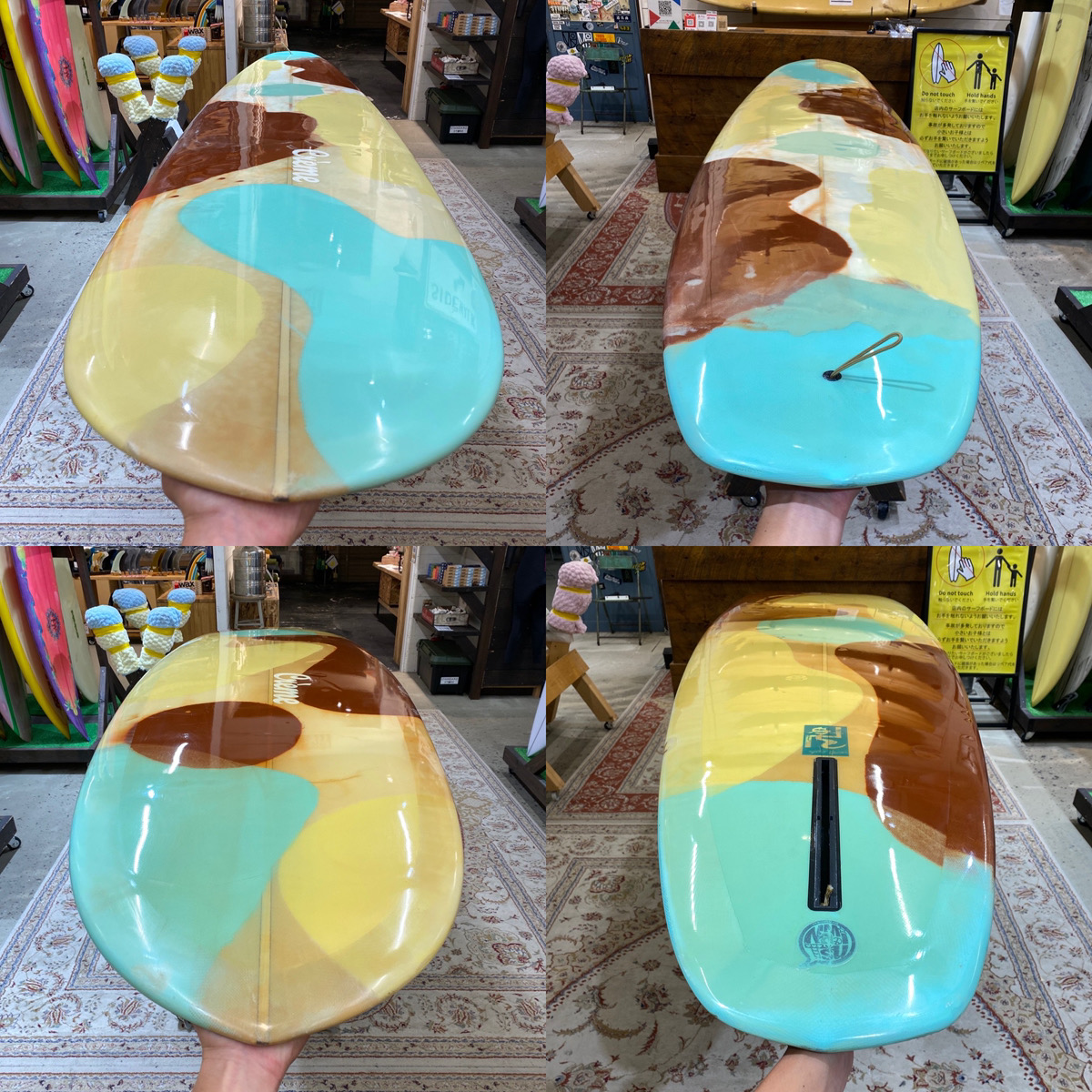 CREME / 9`6 CUSTOM Diamond Tail