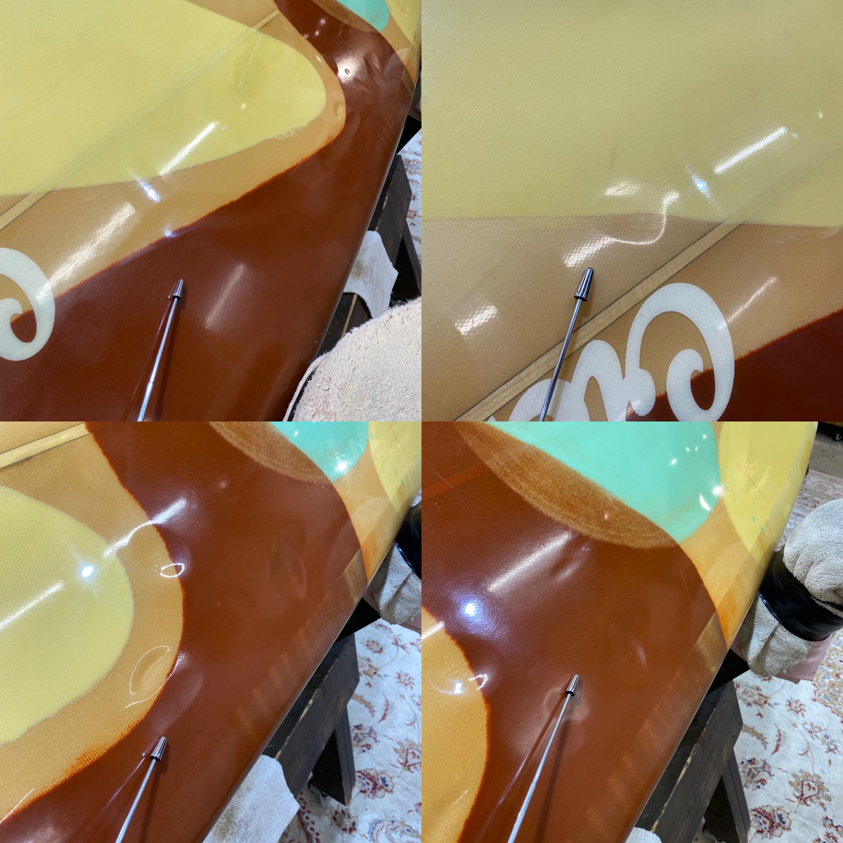 CREME / 9`6 CUSTOM Diamond Tail