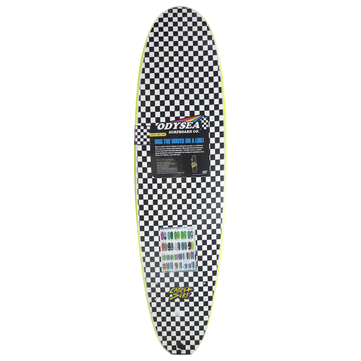 CATCH SURF / 7`0 LOG ELECTRIC LEMON