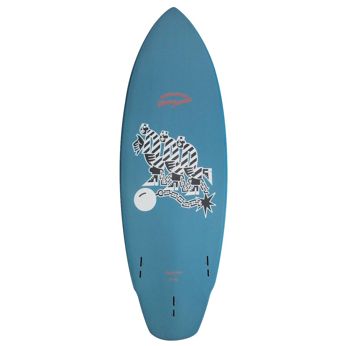 CRIME / GNAR HUNTERS 5`4 TEAL