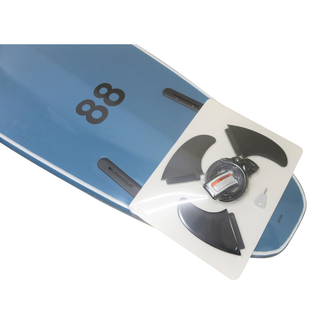 88 SURFBOARDS / THRUSTER 7`0 STEEL BLUE